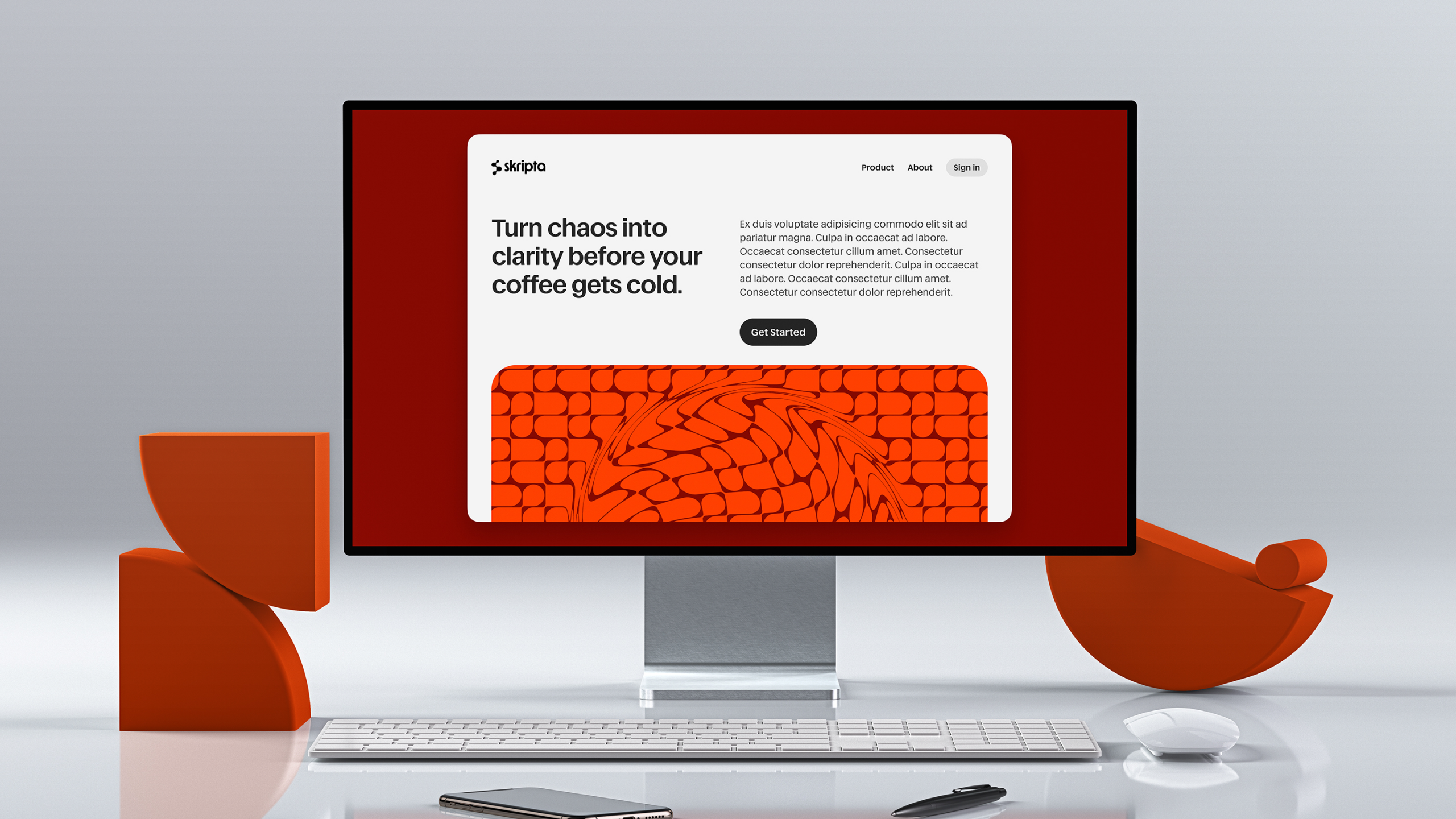 Skripta website concept